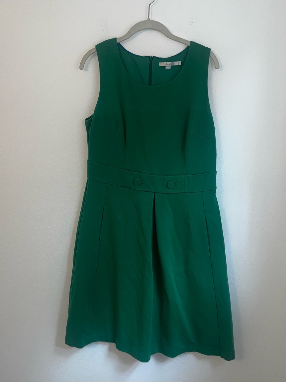 Boden Emerald Green Sleeveless Dress